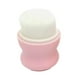 thumbnail image 3 of 2 Cepillos Manuales para Lavar La Cara con Cerdas Suaves Y Almohadilla de Silicona Exfoliante Rosa , 2 piezas, 3 of 10