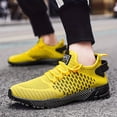 thumbnail image 6 of New+[Popular Choice] Men's Large Size Sneakers Breathable Fabric Running Shoes  - Striped, with Stability Support, 6 of 9