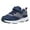 navy grey, variant on SINOSKY Men Comfortable Casual Shoes Walking Shoes Lace up Knit Square Toe Athletic Sneaker Wide Barefoot Sneakers Size 11, Black Color
