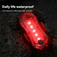 thumbnail image 4 of ZenCart Bicycle Tail Light Waterproof Lightweight USB Rechargeable LED Rear Lamp Universal MTB Road Mountain Bike Night Riding Safety Warning Lamp, 4 of 7