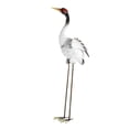 thumbnail image 3 of Figura de animal para exteriores, realista, portátil, de hierro, para decoración de patio Grua, 3 of 9