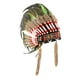 thumbnail image 5 of de plumas artificiales Halloween Headsel de disfraces Accesorios de disfraces Decoración Propiedades de la foto de la cabeza de la cabeza para Verde, 5 of 8