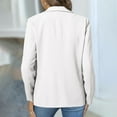 thumbnail image 6 of Meichang Womens Blazer Lightweight Long Sleeve Jacket Casual Open Front Cardigan Lapel Collar Business Work Office Blazers, 6 of 9