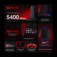 thumbnail image 3 of Router TP-Link Archer GXE75 AXE5400 Wi-Fi 6E tribanda de 5,4 Gbps, 3 of 9
