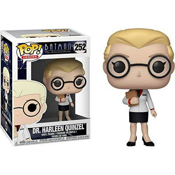 Funko Pop Heroes: Batman - Doctor Harleen Quinzel Collectible Figure, Multicolor