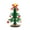 Green, variant on Oiur Wood 3D Christmas Tree Decoration DIY Handmade Hanging Santa Claus Bell Snowman Bear Detachable Desktop Ornament Party Xmas Gift