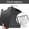 thumbnail image 5 of SKYDUE Clipboards with Pen Compartment for Office, School, Hospital Supplies, Nursing Clipboards for Document File Organization and Business Supplies, Black, 5 of 5