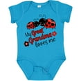 thumbnail image 3 of Inktastic My Great Grandma Loves Me with Cute Ladybugs Boys or Girls Baby Bodysuit, 3 of 5