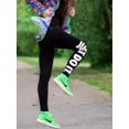 thumbnail image 5 of Pantalones Nike de algodón originales para mujer, nuevos pantalones de yoga y fitness, mallas casuales para correr, pantalones de entrenamiento de nueve puntos 806928-010, 5 of 5