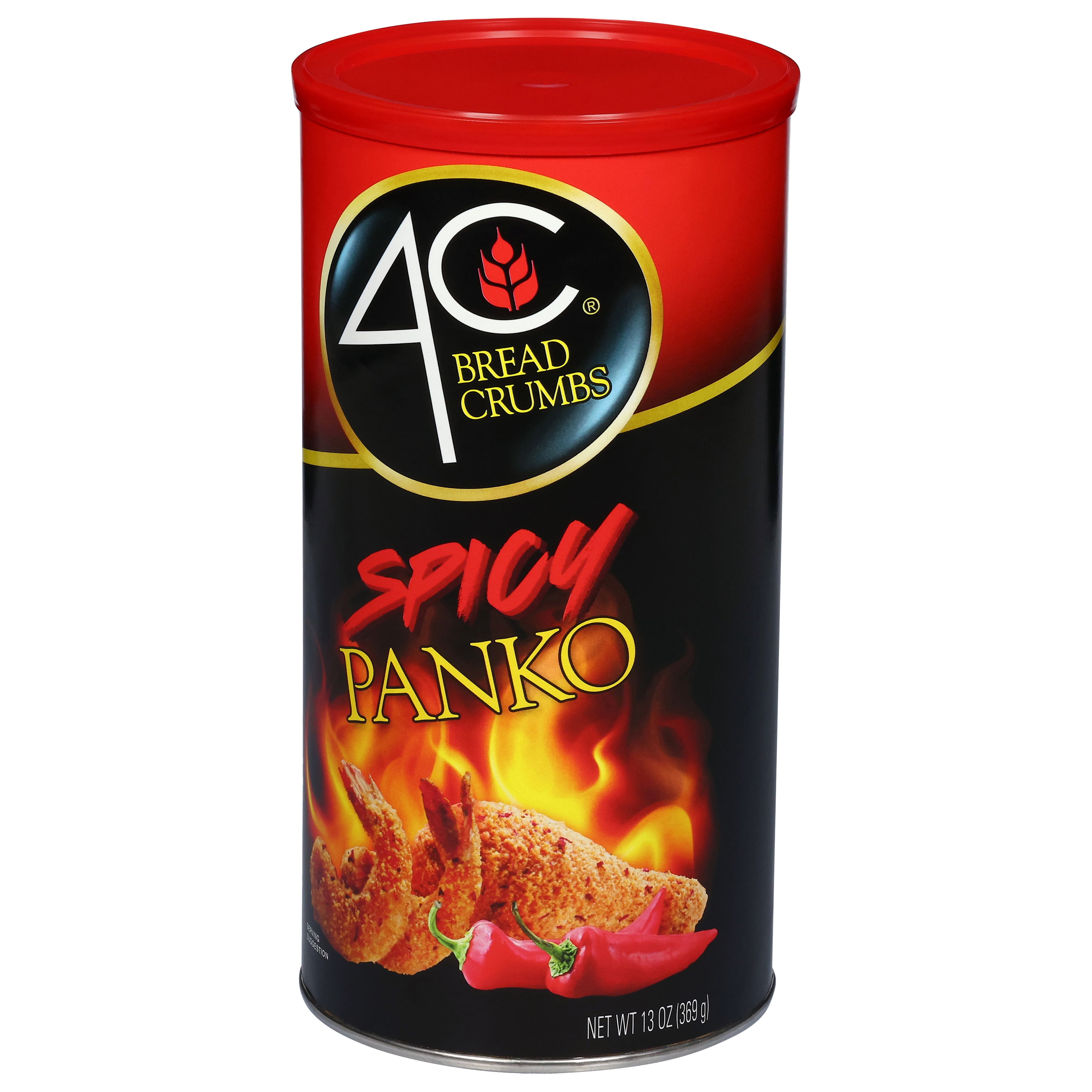 4C Spicy Panko Crumbs, 13oz Canister - Walmart.com