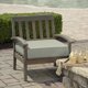 thumbnail image 2 of Arden Selections ProFoam Essentials Outdoor Deep Seat Cushion 24 x 24, Light Grey, 2 of 5