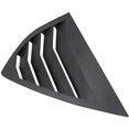 thumbnail image 3 of 1 par de rejillas de ventilación de la cubierta del cuarto trasero, diseño de ventana lateral para Mondeo 2013-2018 Generación Moldura de rejilla de ventilación del cuarto negro, 3 of 5