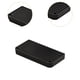 thumbnail image 5 of Alfombra de arena para gatos, almohadilla portátil de mascotas, almohadilla de pie lavable resistente a rasguños reutilizable contra el deslizamiento negro, 5 of 8