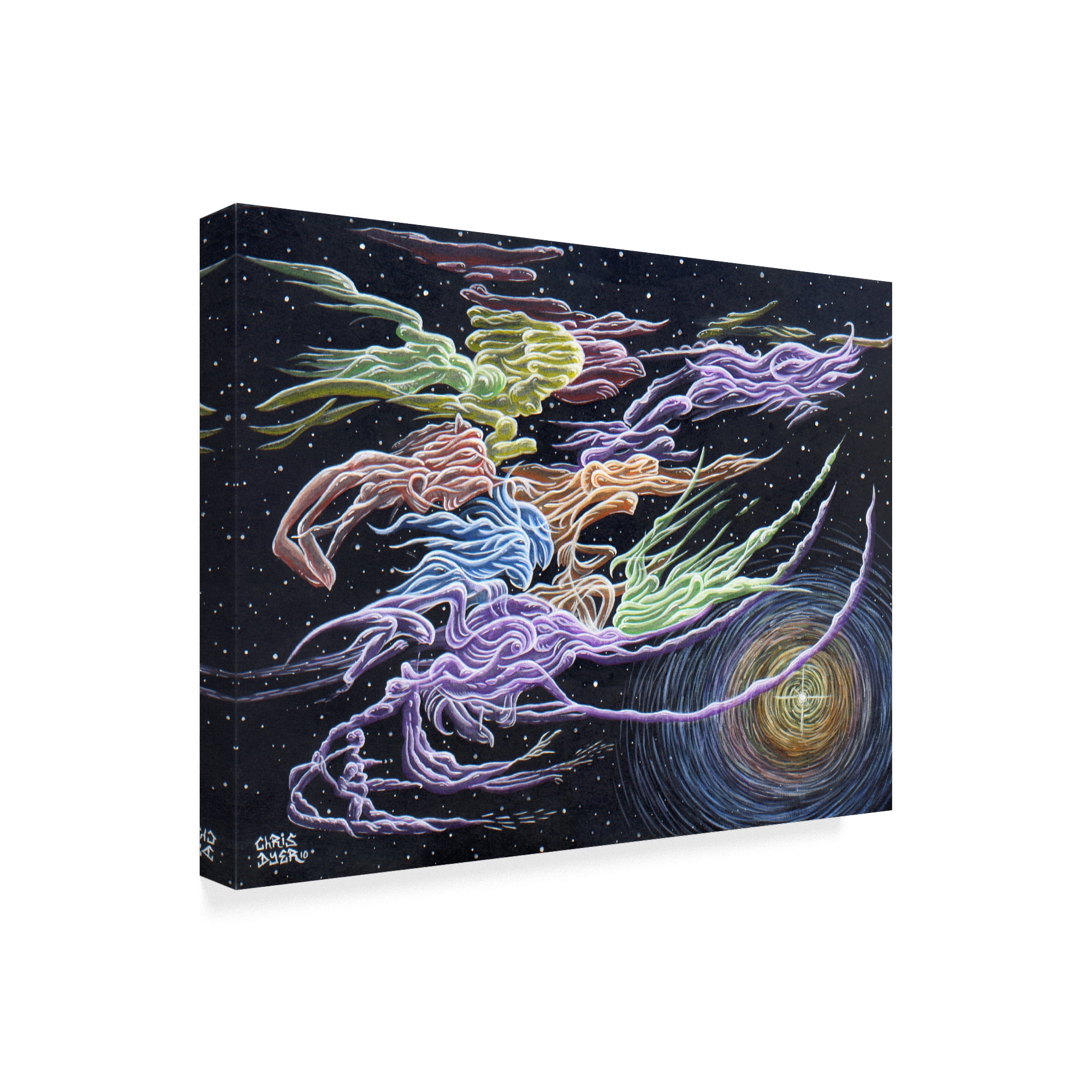 Trademark Fine Art 'Celestial Dance' Canvas Art by Chris Dyer