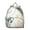 Beige-7, variant on Dog Lover Gift Student Backpack – Cute Puppy Paw Print with Bone and Tail Cartoon Design, Artistic Watercolor Style for School