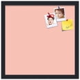 thumbnail image 2 of PinPix 17x17 Custom Cork Bulletin Board Pink Pastel Poster Board Has a Fabric Style Canvas Finish, Framed in Pink Pastel, by ArtToFrames (PinPix-1813), 2 of 5