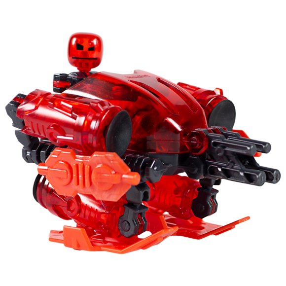 Megabots de Zing Klikbot, crea una animación en stop motion, para niños de 8 años en adelante, Stampede (rojo)