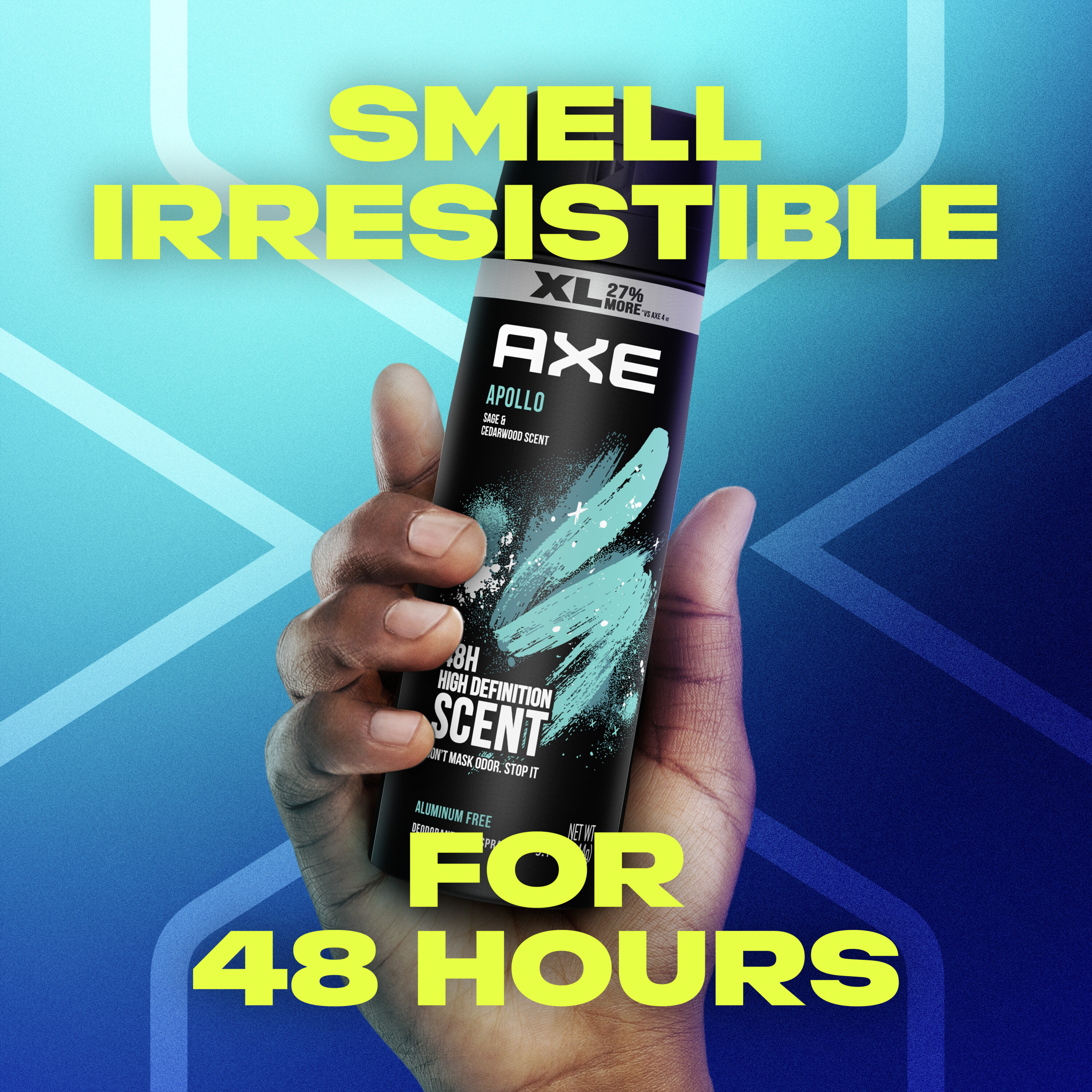 AXE Apollo Deodorant Spray for Men Sage & Cedarwood, 5.1 oz