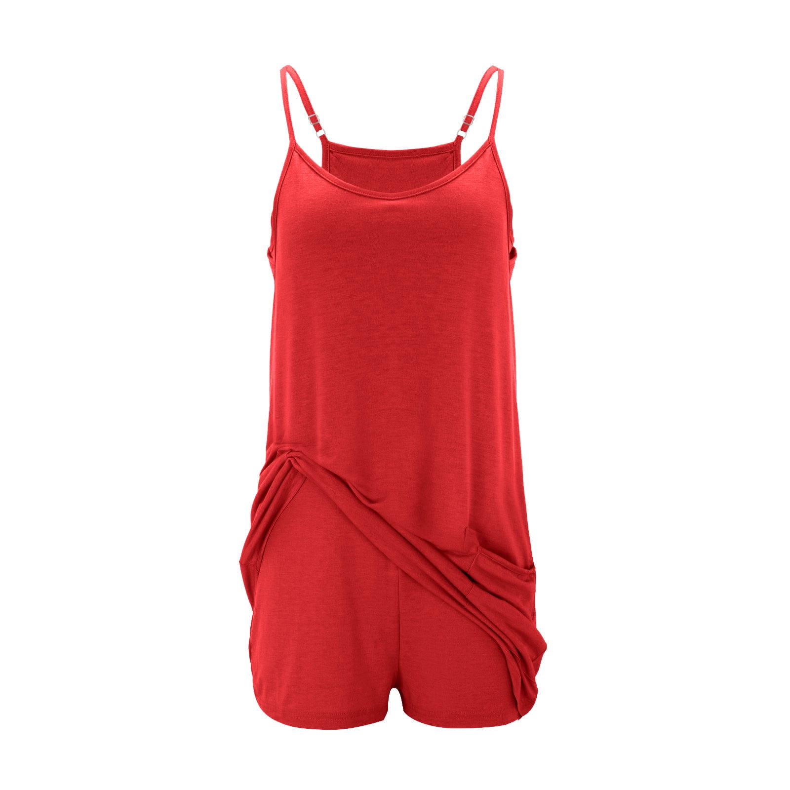 Wancir Girls Tennis Dress Workout Mini Dress with Shorts Sleeveless Spaghetti Straps Golf Athletic Dresses