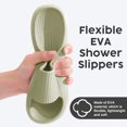 thumbnail image 4 of AUXDIQ Home Slippers Women Men Bathroom Slippers Non Slip House Shoes Shower Sandals Pool Slides Beach Slippers, 4 of 6