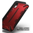 thumbnail image 4 of Ringke Dual-X Case Compatible with iPhone XR, Double Layer Heavy Duty Defense Armor Cover - Iron Red, 4 of 8
