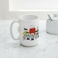 thumbnail image 5 of CafePress - Peanuts Gang Christmas - 15 oz Ceramic Large White Novelty Mug, 5 of 6