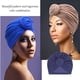 thumbnail image 3 of Minnieouse Turbante Nudo Interior Hijab Cruz Color sólido Pañuelo para la cabeza Pañuelo torcido Sombreros Gorras Estilo Pérdida Bonnet Boda Sombreros Armada Minnieouse AP011272-06B, 3 of 6