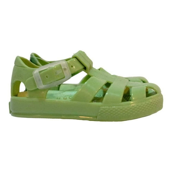 Sandalia George Talla 11 con Broche Ajustable Verde