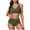 Green, variant on Tbopshirt Swimsuits for Women,Womens Bathing Suits,Fashion Women Solid Bikini Push-up Brazilian Swimwear Beachwear Set Swimsuit,Plus Size Swimsuits