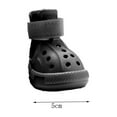 thumbnail image 2 of Durable Lightweight Traction Dog Booties Indoor Outdoor Stocking Style Shoes for Small Medium 4PCS, 2 of 5