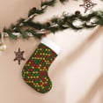 thumbnail image 7 of Rateoe Color Music1 Print Christmas Stockings,18 Inch Large Christmas Stockings Decoration Ornaments for Holiday Home Fireplace Indoors, 7 of 7