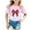 Pink, variant on Godom Girls Super Soft Short Sleeve T-Shirts Girls Cotton Crew Neck Shirt Kids Tshirts Clothes Summer Tops T-Shirt