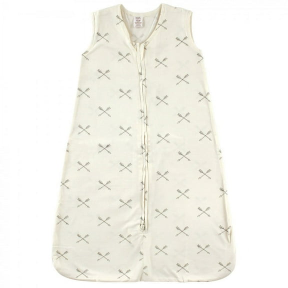 Touched by Nature Baby Boy Organic Cotton Sleeveless Wearable Sleeping Bag, Sack, Blanket, Arrow, 0-6 Months