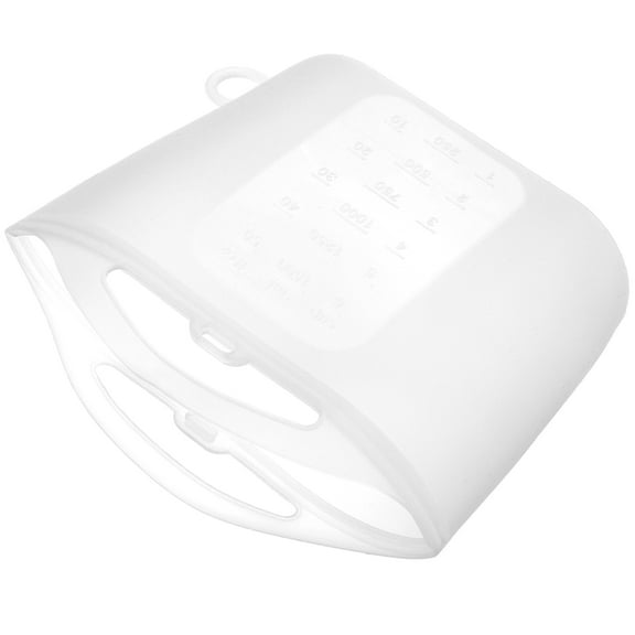 WHAMVOX Meal Prep Containers Reusable Silicone Storage Bag 23.00X18.00X7.00CM