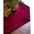 thumbnail image 1 of Vickerman QTX17771 Jupe en Velours Vin Peluche 60 Po. Arbre, 1 of 3