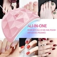 thumbnail image 3 of LED Nail Dryer Lamp Smart Nails Lamps Beads Polish Easy to Use Gel USB Charge Timing Equipment Device Tools Lights Universal MINI-801 Pink, 3 of 9