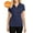 True Navy, variant on L580 Ladies Pinpoint Mesh Polo, Battleship Grey, XS, Womens Polo Shirts