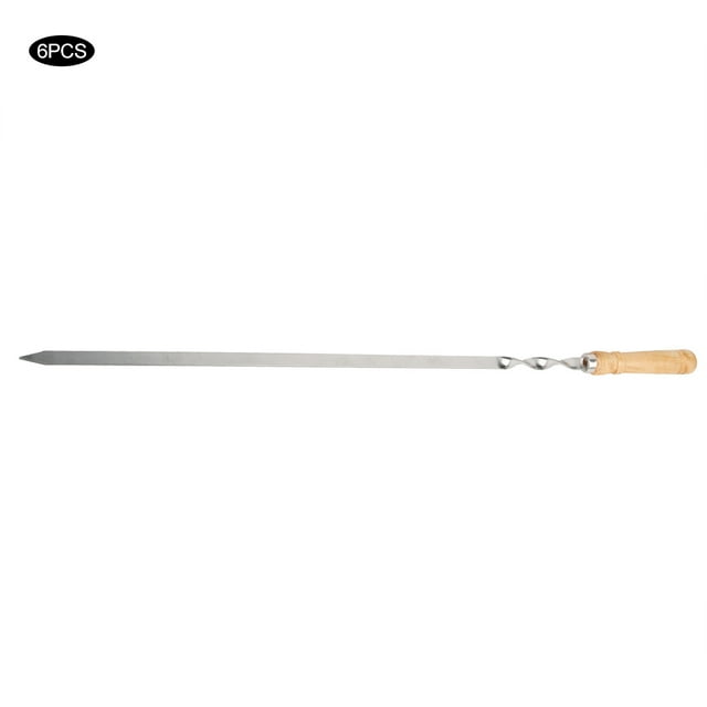 Brochetas Para Barbacoa, Cómodas Herramientas Para Barbacoa De Amplia Gama, A Prueba De Herrumbre, Frutas Para Pollo Con Camarones A La Barbacoa