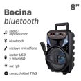 thumbnail image 1 of Bocina KTS 1562, Bluetooth, TF Card, Radio FM, USB MIC., 1 of 1