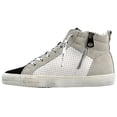 thumbnail image 3 of Vintage Havana Womens Lester Star Perforated High Top  Athletic Sneakers Ca, 3 of 5
