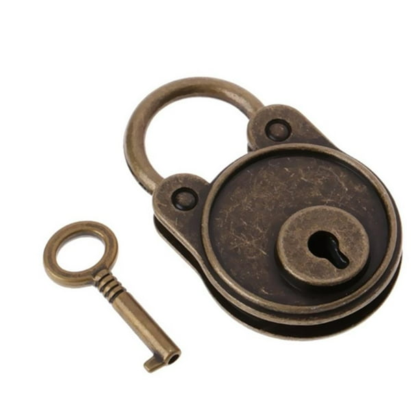 Vintage Bear Antique Style Mini Archaize Padlocks Key Lock With key For