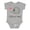 AC-Heather Grey, variant on Inktastic Loved by My Mimi Grandchild Boys or Girls Baby Bodysuit