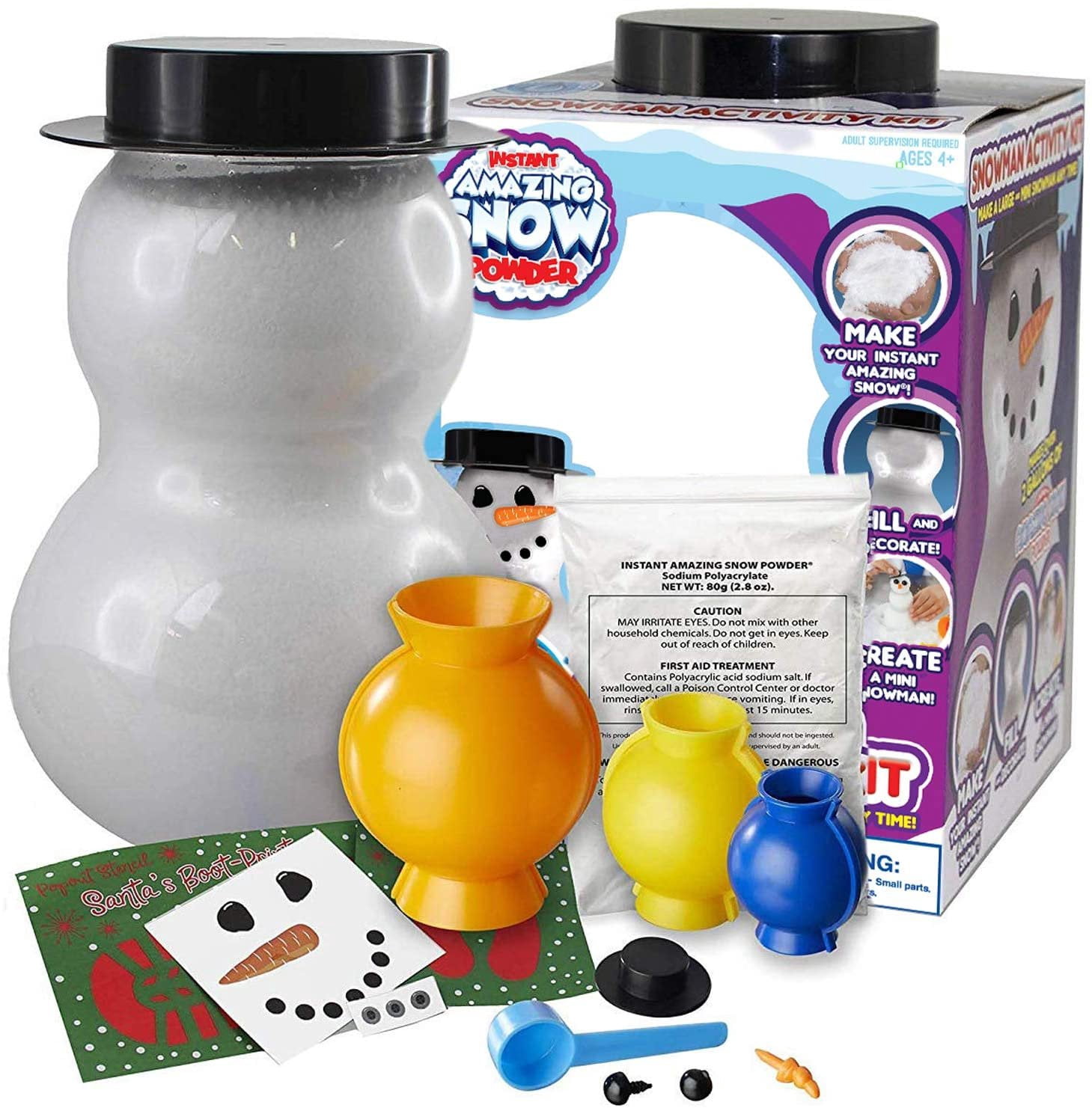 Instant Amazing Snowman Activity