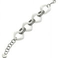 thumbnail image 2 of Primal Steel Stainless Steel with White Ceramic 8in Bracelet, 2 of 6