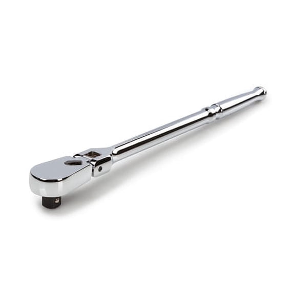 TEKTON 1/2 Inch Drive x 14 Inch Flex Head Non-Quick-Release Long Ratchet | SRH21214