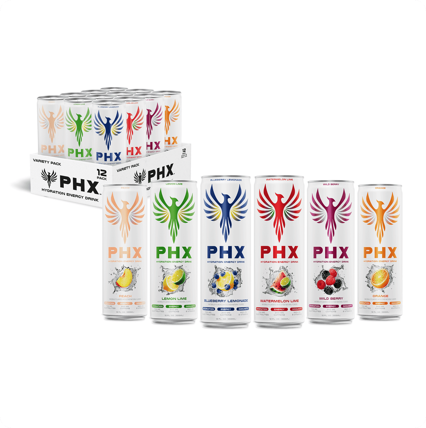 AriZona x Green Tea Energy Drink, 12pk 22 fl oz, Variety Pack - 3