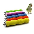 thumbnail image 1 of Meidiya Bird Perch Stand Toy,Wood Parrot Perch Stand Paw Grinding Stick,Bird Cage Accessories Exercise Toys Budgies Parakeet Cockatiel Conure Hamster Gerbil Rat Mouse, 1 of 7
