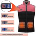 thumbnail image 2 of Chaleco calefactable, chaleco térmico eléctrico, chaleco cálido, chaqueta de invierno para actividades al aire libre, 2 of 5