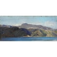 thumbnail image 2 of Tom Roberts 14x8 Gold Ornate Wood Frame and Double Matted Museum Art Print Titled - In Quarantine, Wellington, 2 of 4