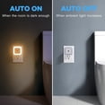thumbnail image 2 of 6-Pack LED Night Light Lamp with Smart Sensing, Auto Dusk to Dawn Sensor, Daylight White, 0.5W Plug-in Wall Nightlight, 2 of 6